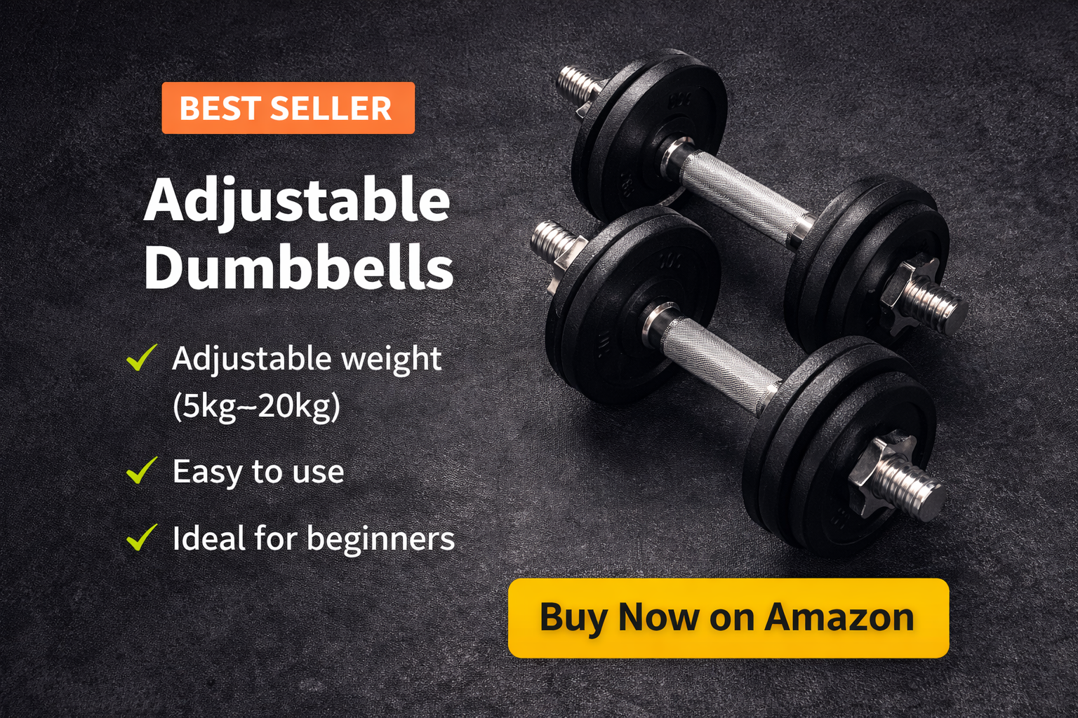 Adjustable Dumbbells for Home Gym India