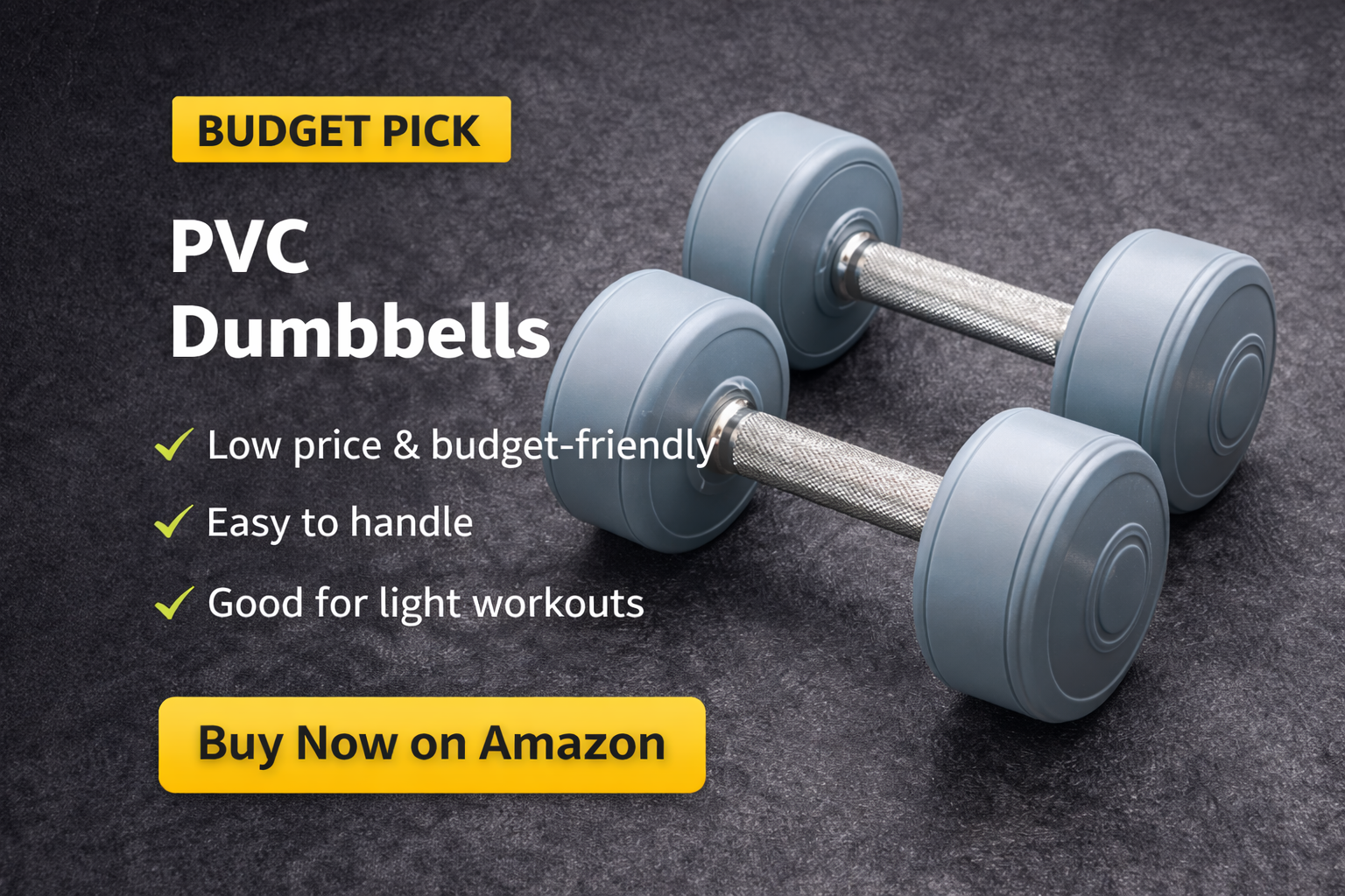 PVC Dumbbells India